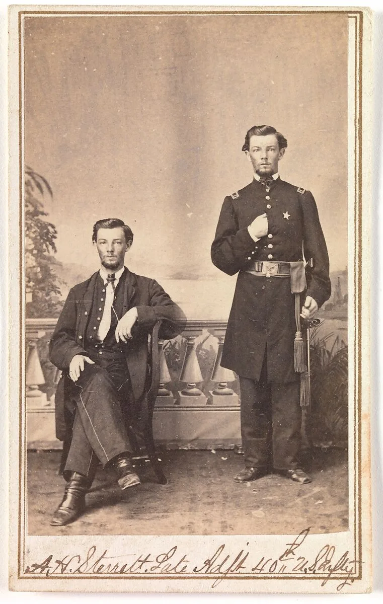 Alonzo H. Sterrett, Late Adjutant, Fortieth U.S. Infantry — Hall & Company's Photograph Gallery
