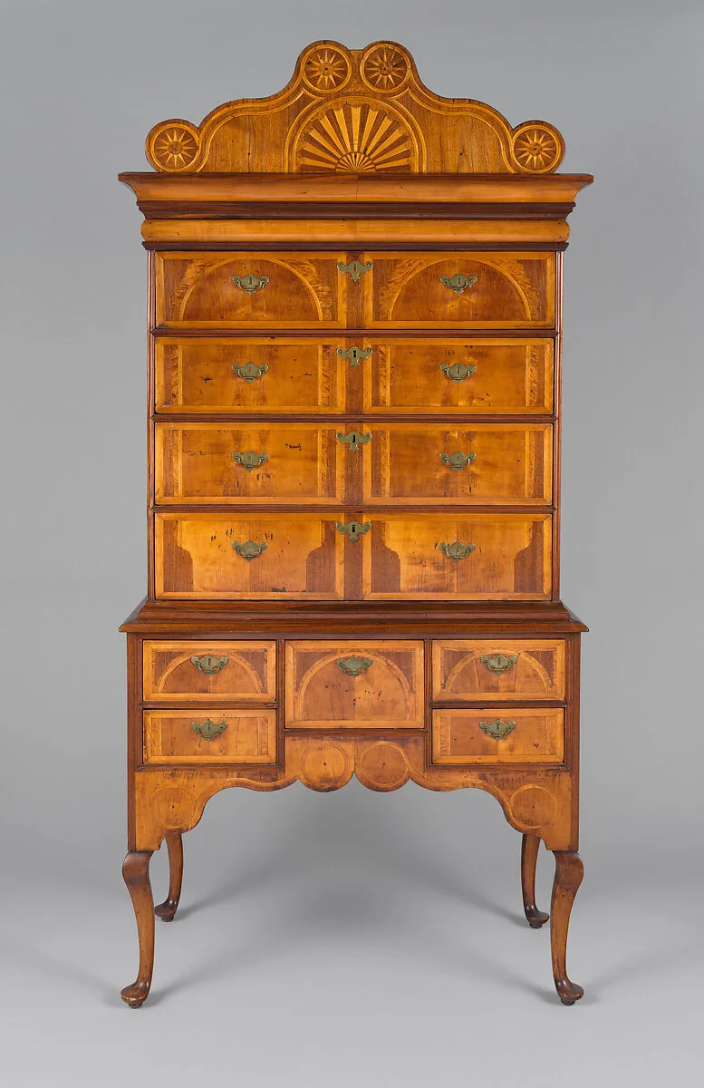 High Chest of Drawers — Unknown