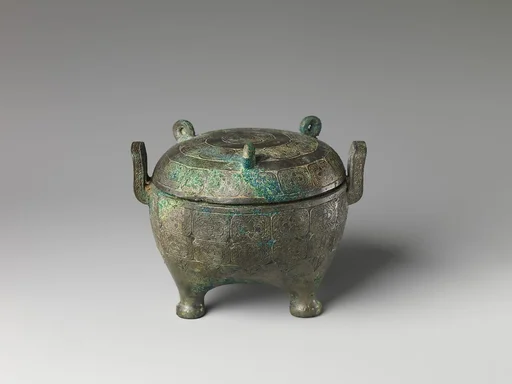 東周 青銅敦|Grain serving vessel (dui)