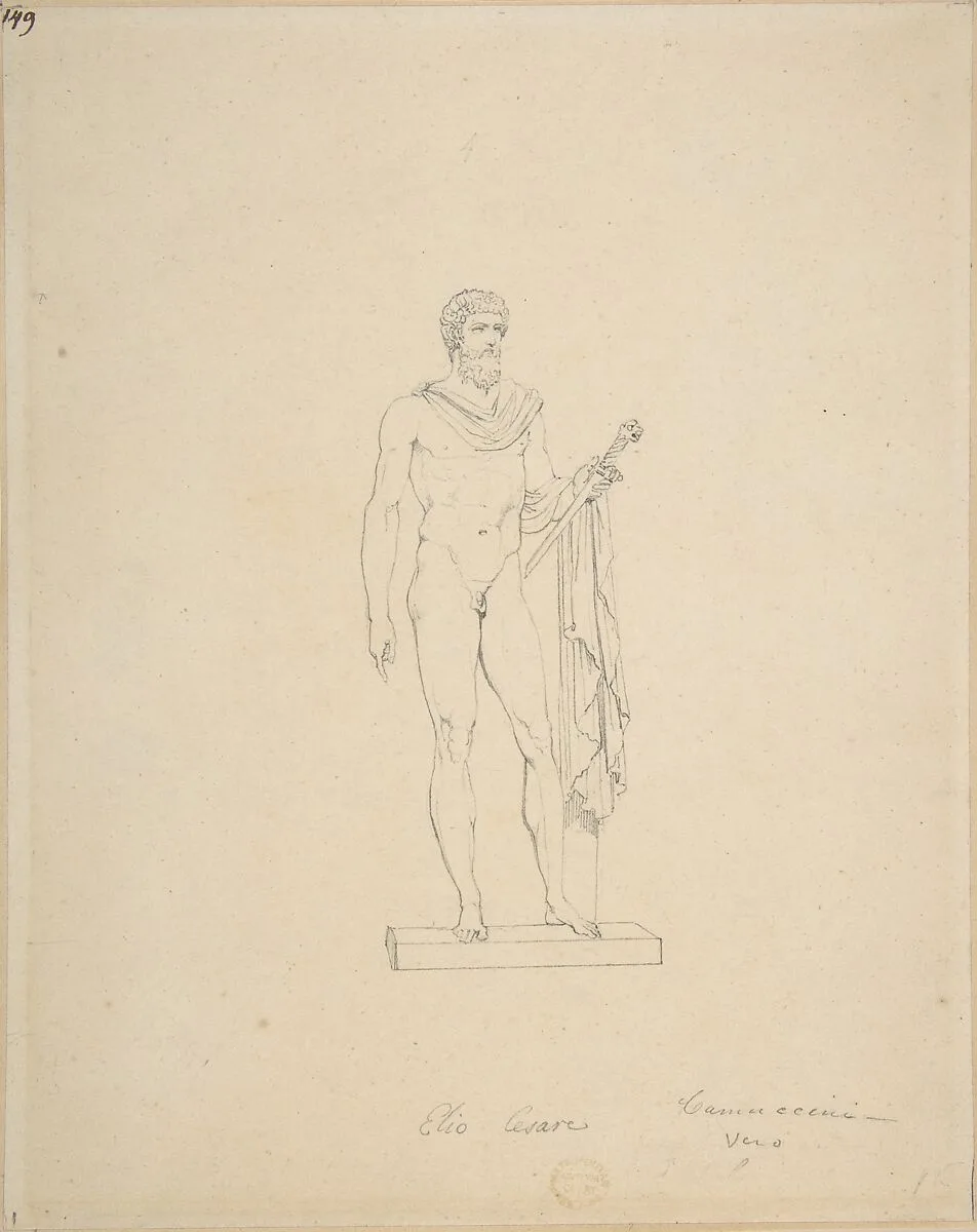 Statue of Caesar as a Divinity — Vincenzo Camuccini|Gaius Julius Caesar