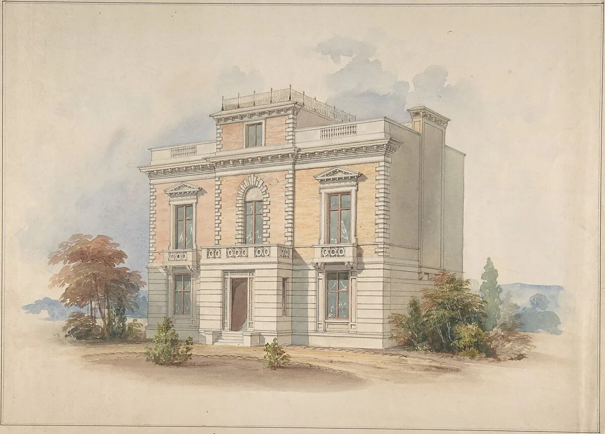An Italianate Villa — Henry Edward Kendall Jr.
