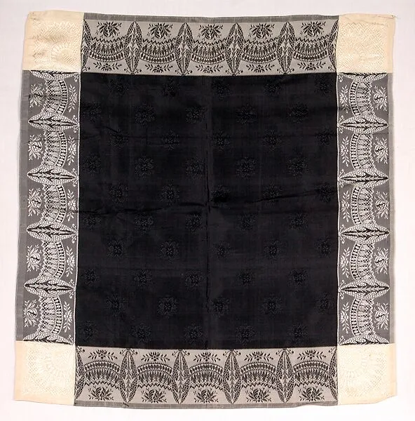 Mourning handkerchief — Unknown