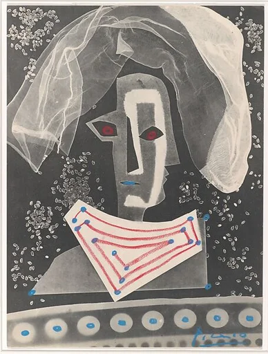 The Bride As She Is, from "Diurnes: Decoupages and Photographs"