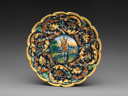 Bowl with A Lover Tied to a Tree