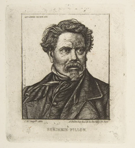 Benjamin Fillon, after a photograph