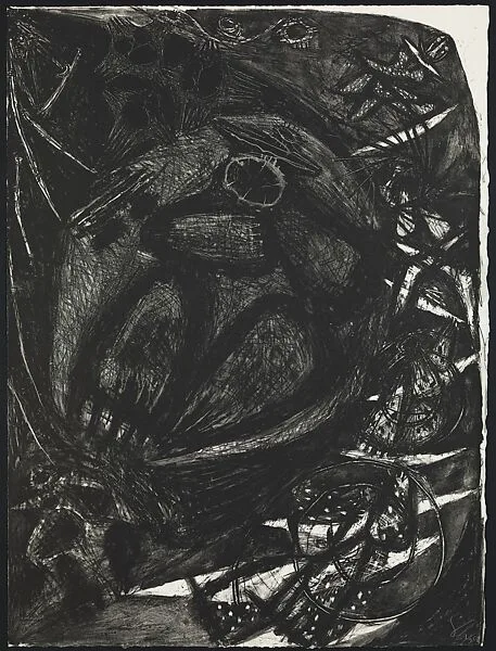 Untitled, Tam 1710 State I (9/20) — Frank Lobdell|Tamarind Lithography Workshop