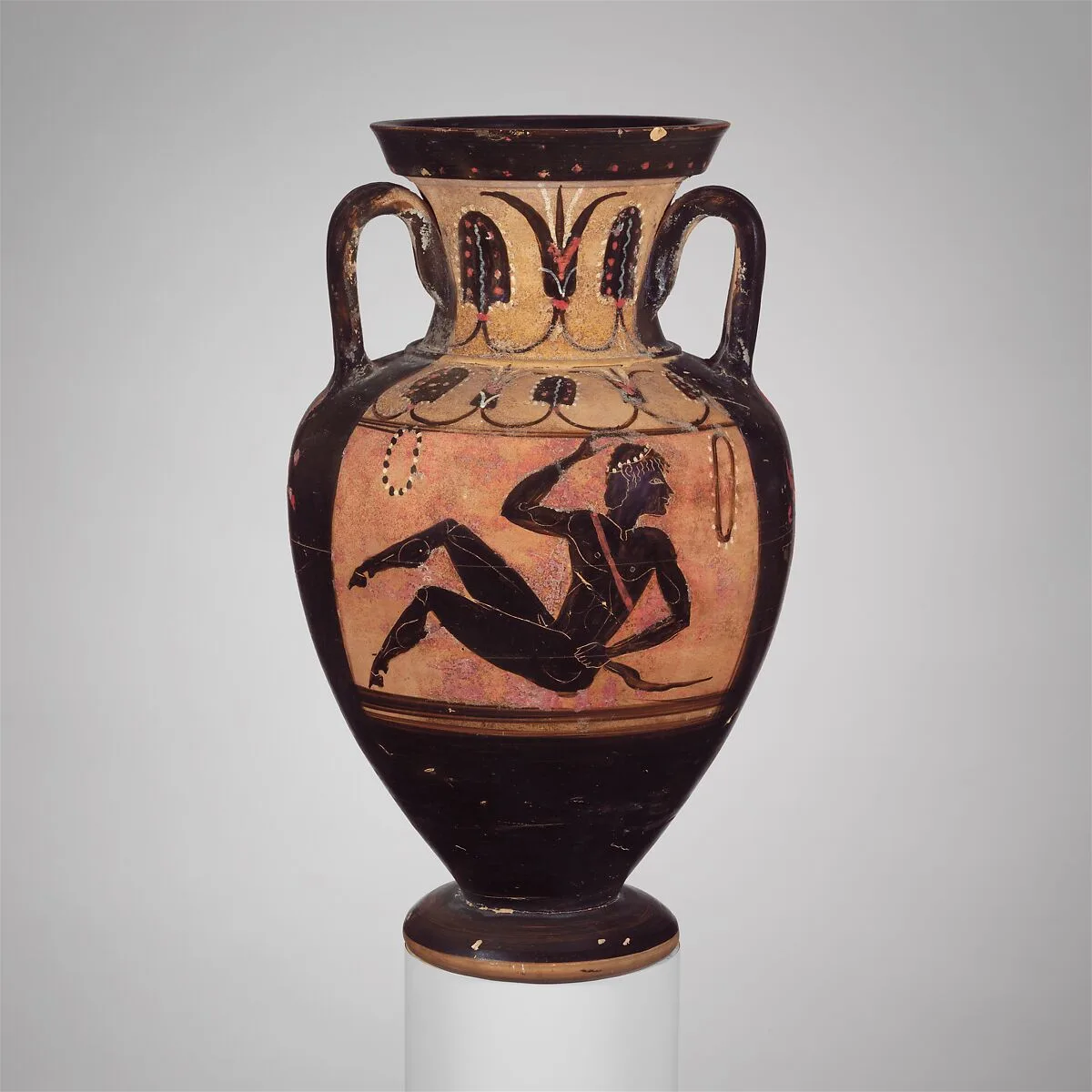 Terracotta neck-amphora (jar) — Unknown