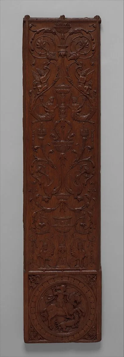 Choir screen panel (one of six) — Nicolas Castille