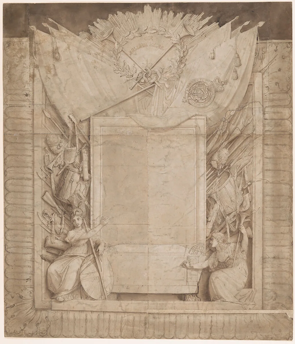 Design for a Memorial for Sir William Myers — Thomas Stothard|Sir William Myers