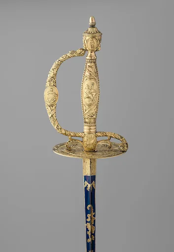 Smallsword with Scabbard and Case