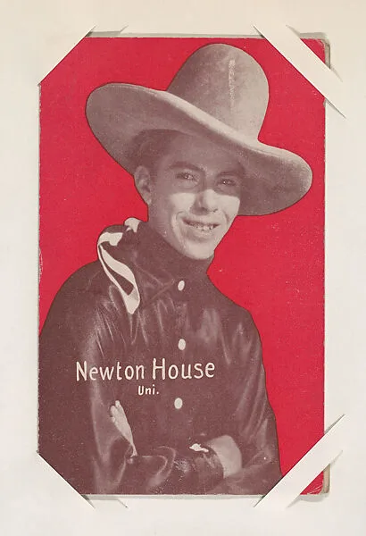 Newton House from Western Stars or Scenes Exhibit Cards series (W412) — Unknown