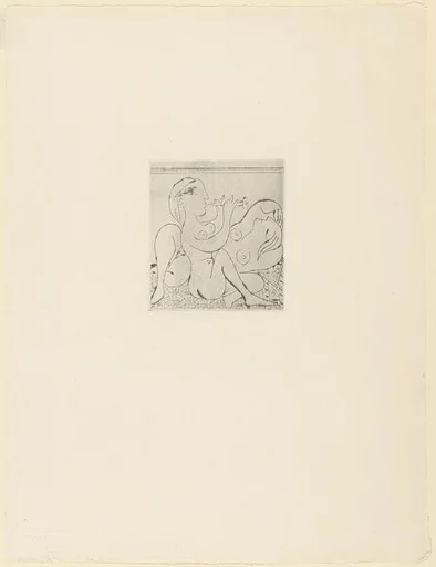 Flutist and Sleeping Woman II