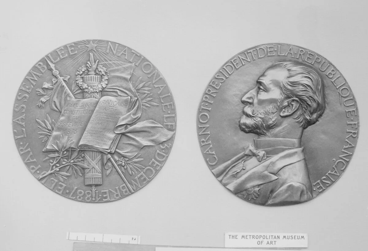 Commemorating the Election of Marie Francois Sadi Carnot as President of the French Republic — Jules-Clément Chaplain