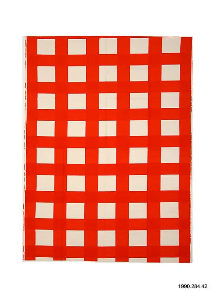 "Säänto" Textile Sample — Vuokko Eskolin-Nurmesniemi