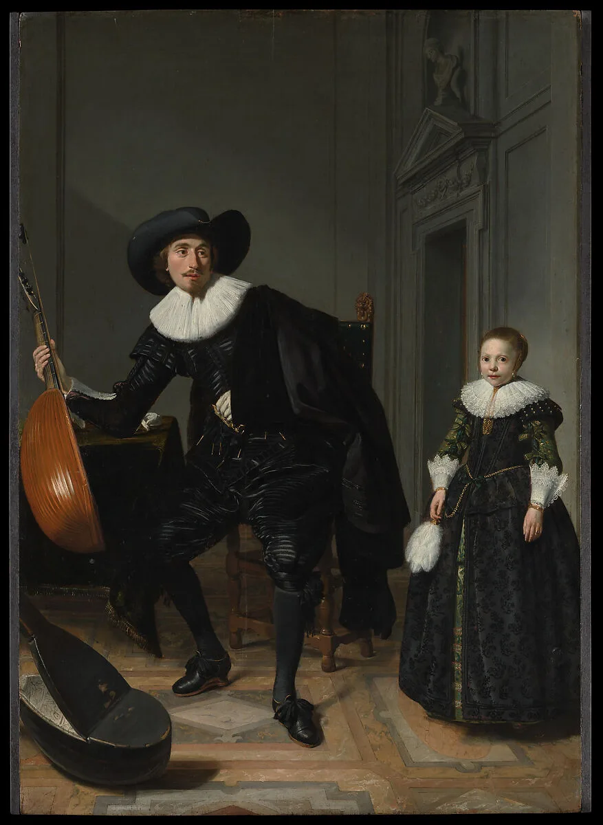 A Musician and His Daughter — Thomas de Keyser