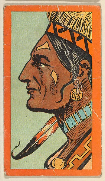 Totoson, from the "Indian Series" (T74), issued with Burley Cubs Cigars and Sweetbriar Cigarettes by the Booker Tobacco Company — Booker Tobacco Company, Lynchburg, Virginia