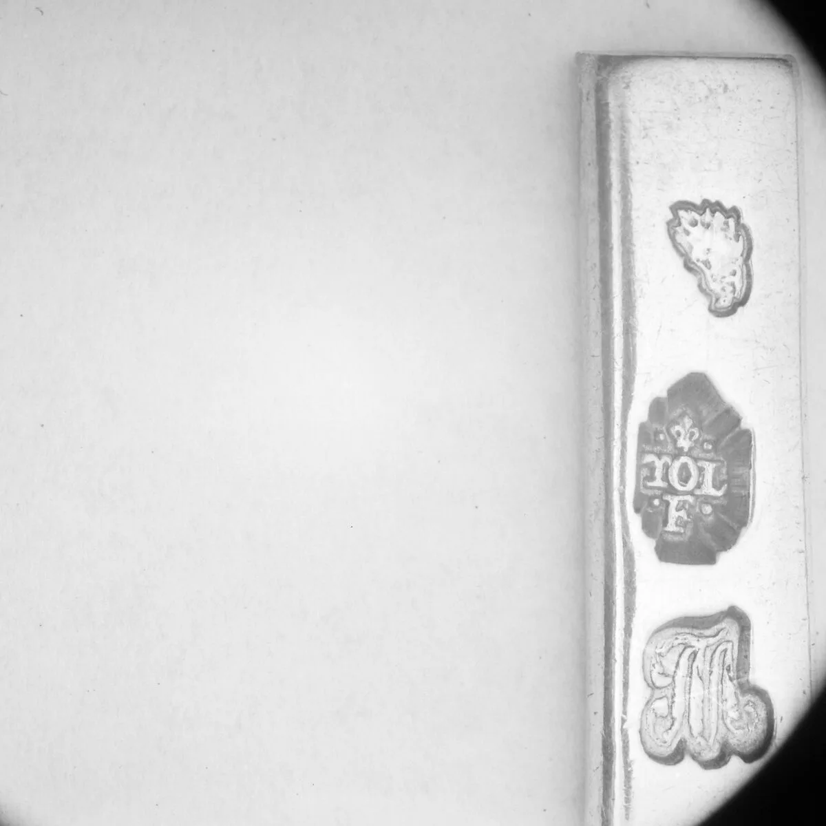 Section of a spoon handle — Unknown