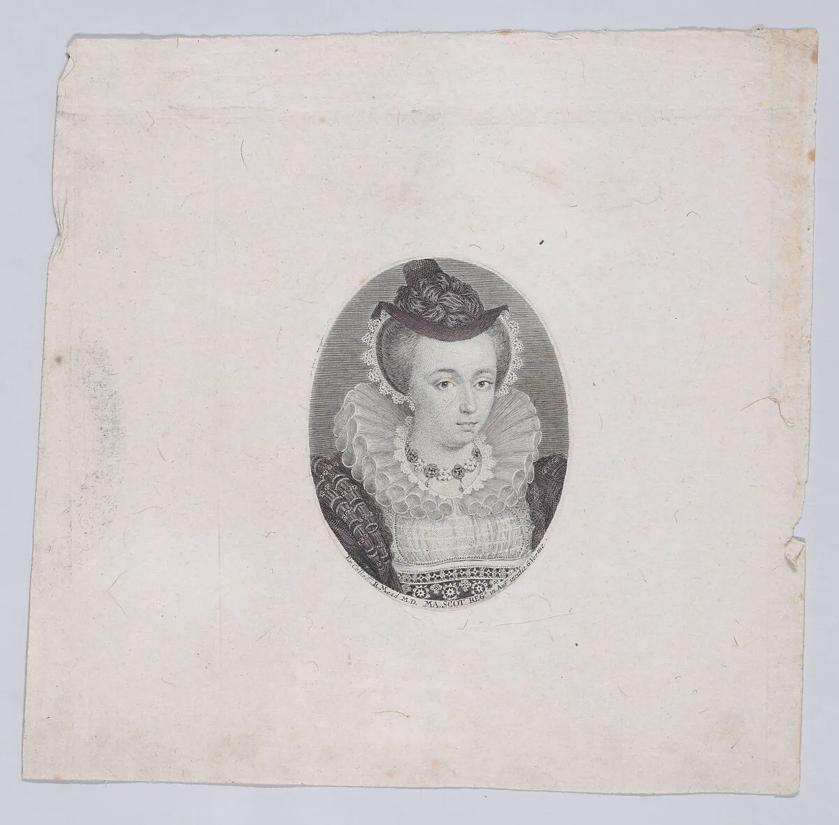 Mary, Queen of Scots — Mary, Queen of Scots|Isaac Oliver|George Vertue