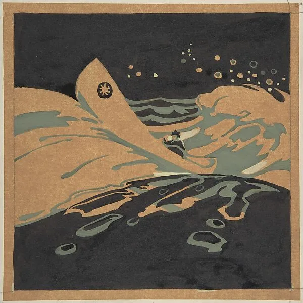 Glooskap and the Fairy (for "Canadian Wonder Tales") — George Sheringham|Cyrus Macmillan|John Lane Company, New York