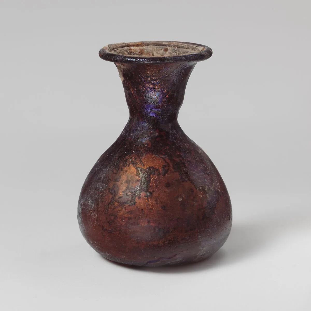Glass perfume bottle — Unknown