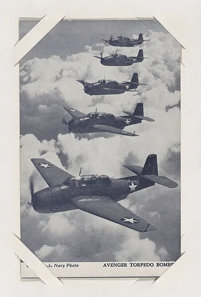 Avenger torpedo bomber from Military--Official Photos cards (W615) — Unknown