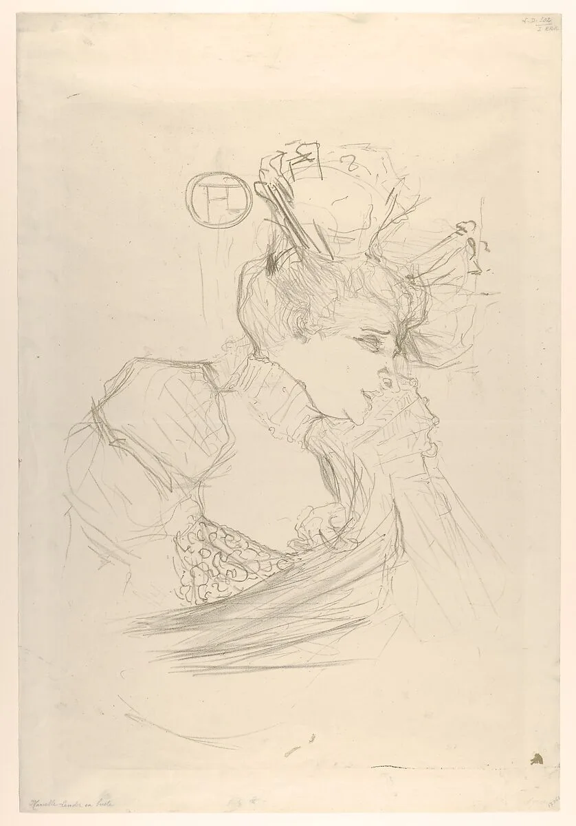 Portrait Bust of Mademoiselle Marcelle Lender — Henri de Toulouse-Lautrec|Edward Ancourt|H. Stern