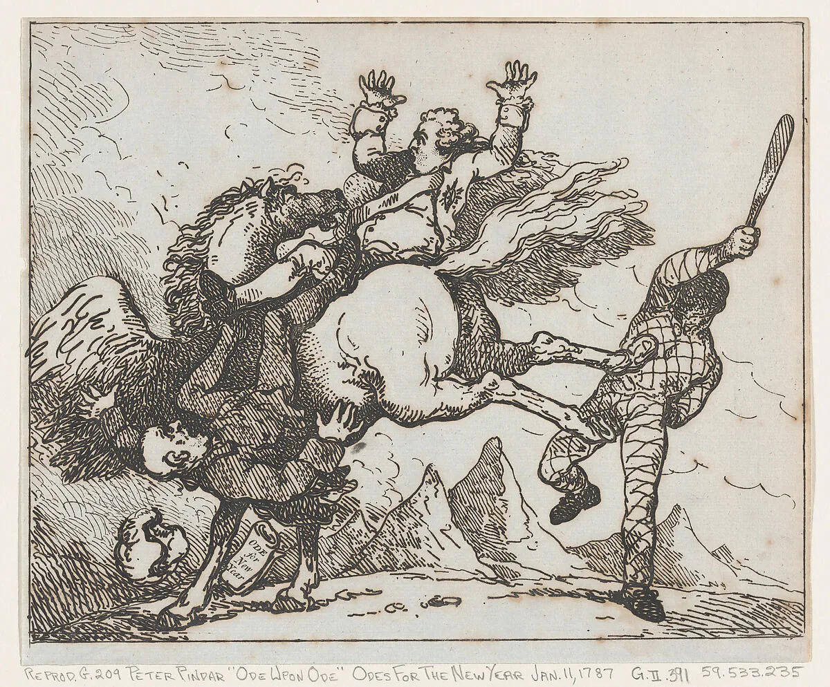 Pro-OEmium to "Ode Upon Ode" — George III, King of Great Britain and Ireland|Thomas Rowlandson|George Kearsley|John Wolcot