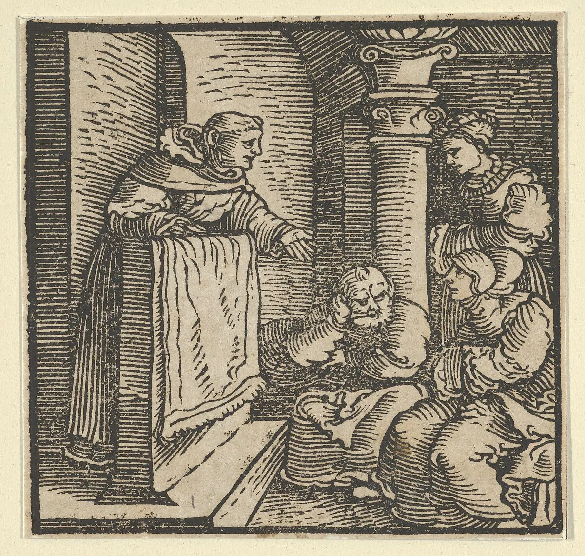 Brother Cipolla in the Parish of Certaldo, from The Decameron — Hans Schäufelein|Giovanni Boccaccio|Heinrich Steiner