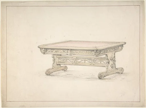 Design for a Renaissance Style Table