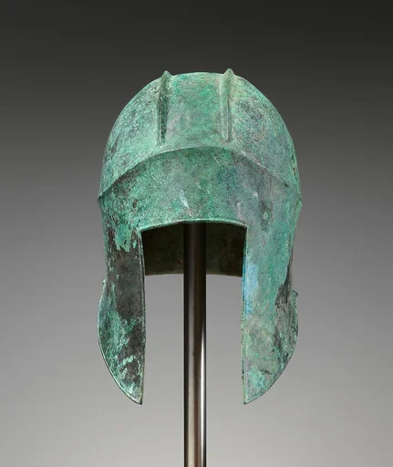 Bronze helmet of Illyrian type