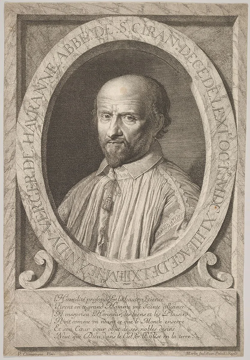 L'Abbé de Saint Cyran — Jean Morin|Philippe de Champaigne