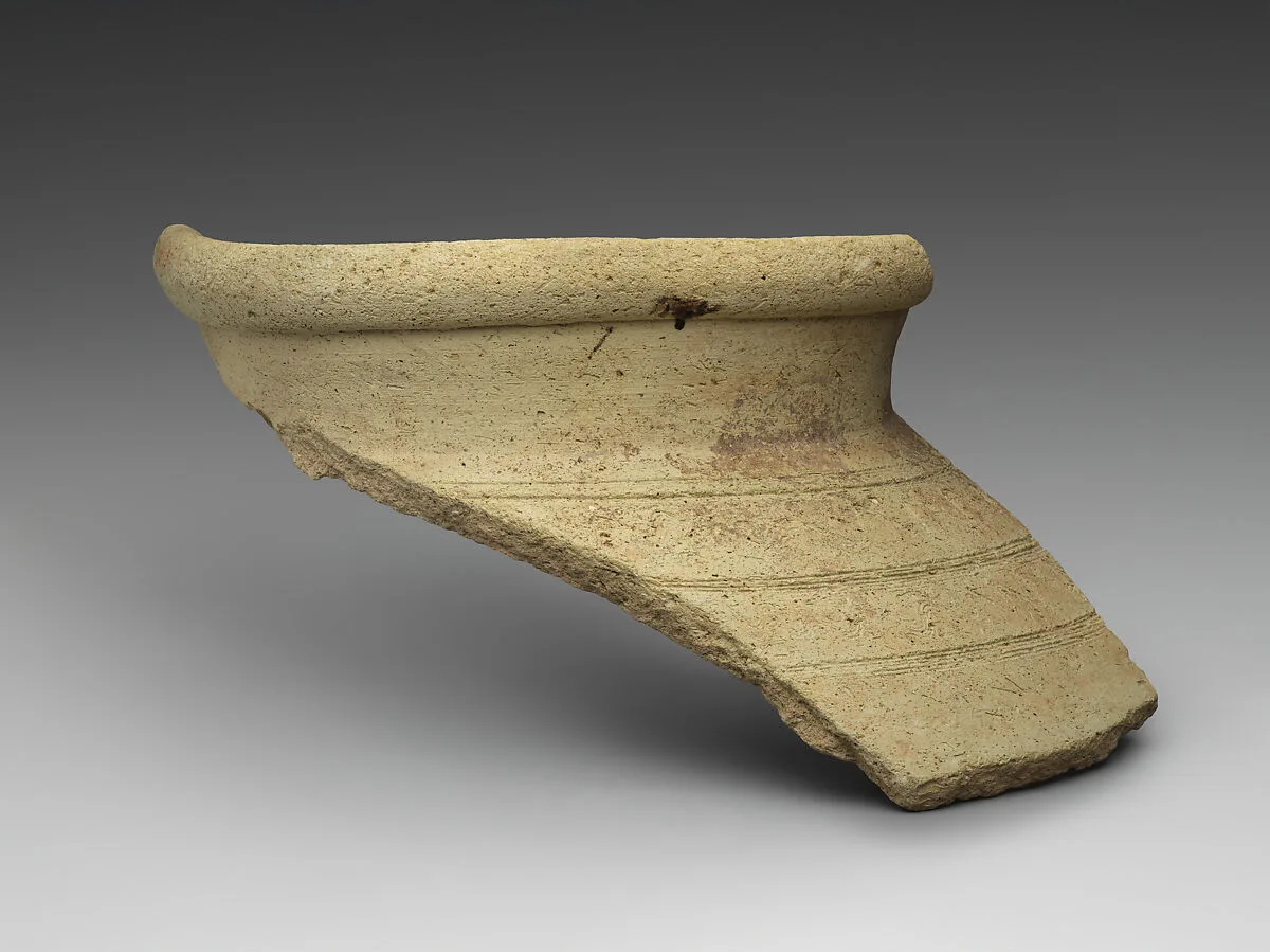 Jar rim sherd — Unknown