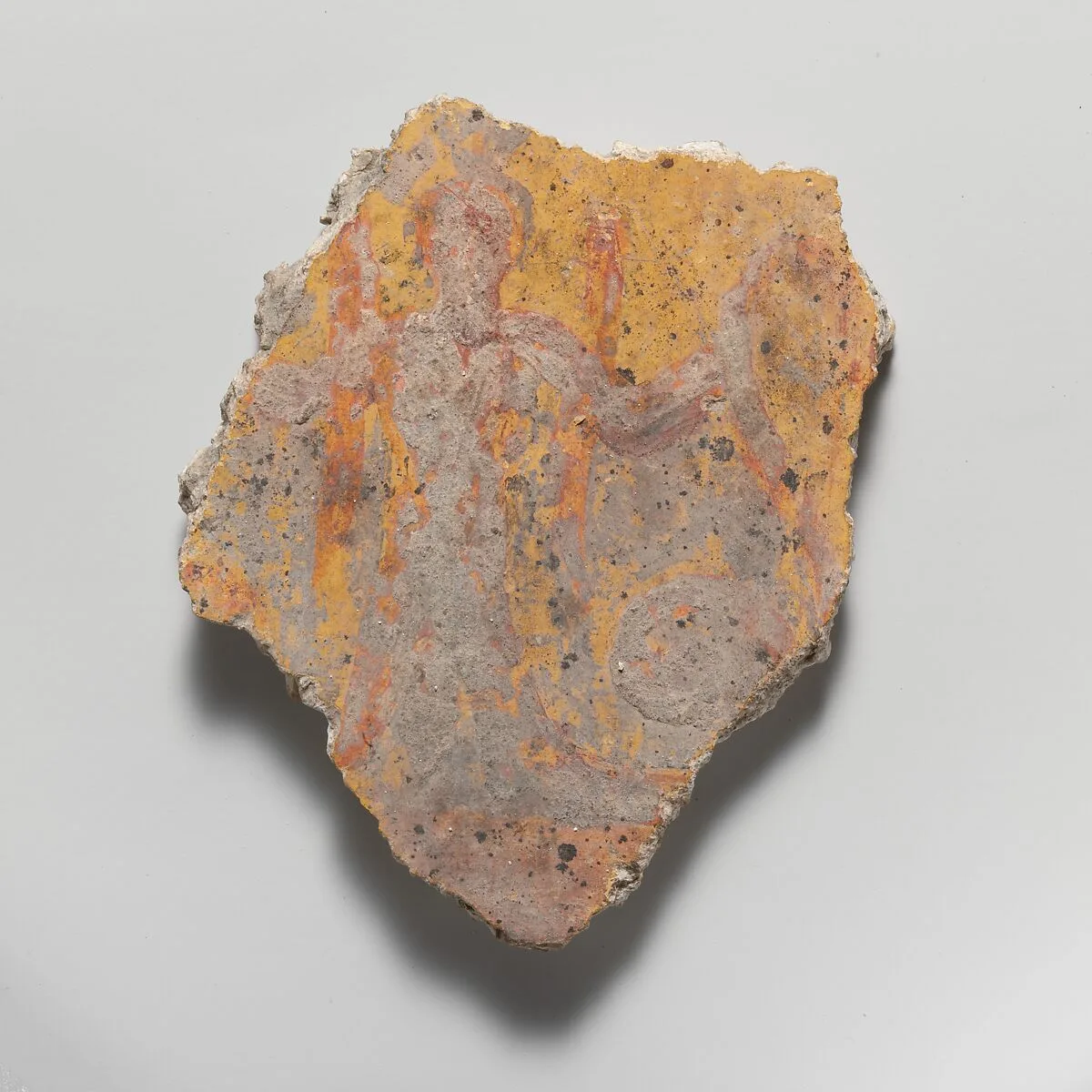 Wall painting fragment — Unknown
