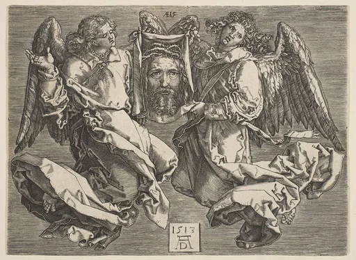 The Sudarium Carried by Two Angels, copy