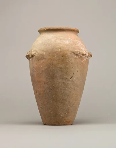 Wavy-handled jar