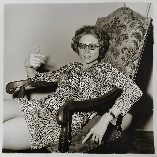 Feminist Ti-Grace Atkinson, N.Y.C.