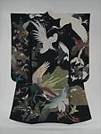 飛鳥柄着物|Kimono with Birds in Flight