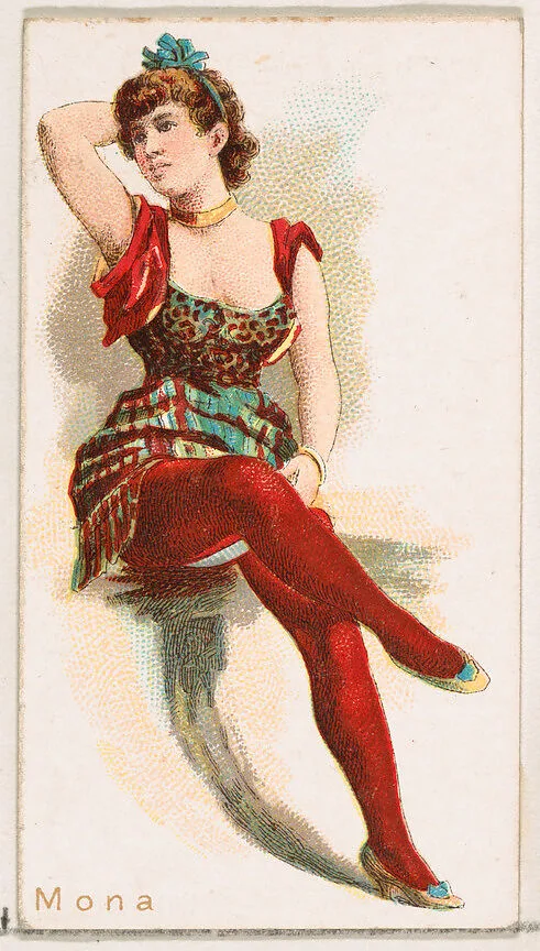 Mona, from the Ballet Queens series (N182) issued by Wm. S. Kimball & Co. — William S. Kimball & Company