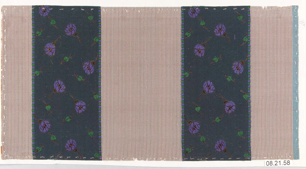 Textile sample — J. Claude Frères & Co.|Unknown Designer