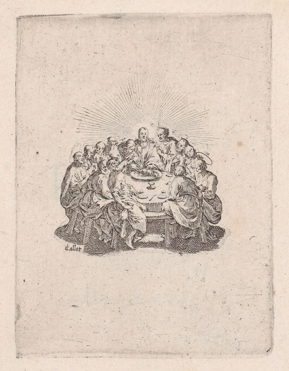 Les Noces de Cana (The Wedding at Cana), from Les Quatre Banquets (The Four Feasts) — Jacques Callot