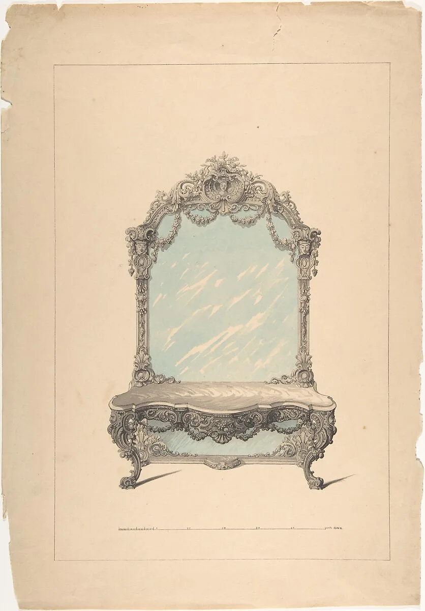 Design for Console Table — Robert William Hume