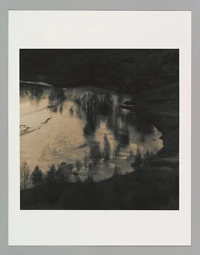 Effluent Holding Pond, Chemópetrol Mines, Bohemia
