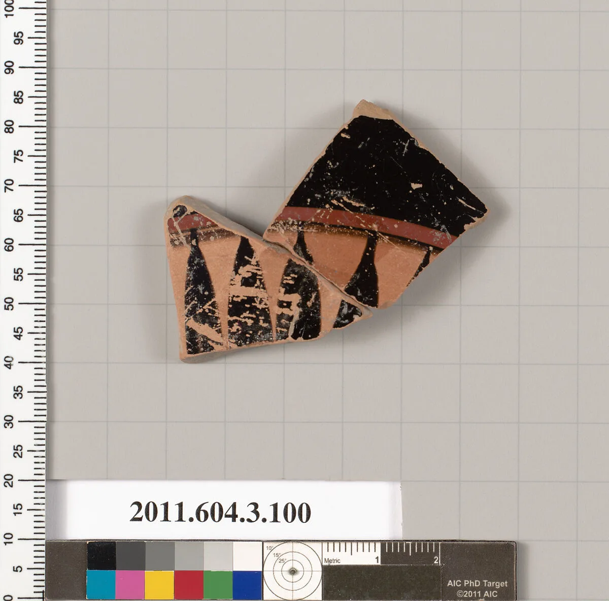 Terracotta fragment of an amphora (jar) — Unknown