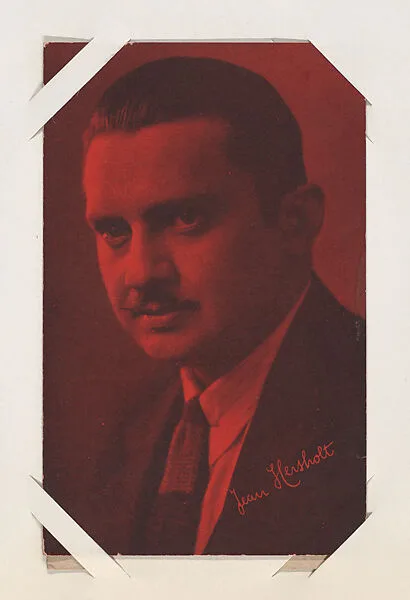 Jean Hersholt from Movie Stars Exhibit Cards series (W401) — Unknown