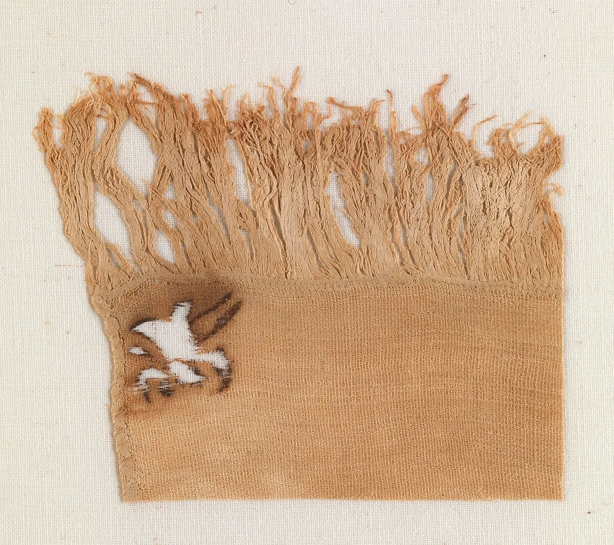 Linen mark, corner of sheet — Unknown