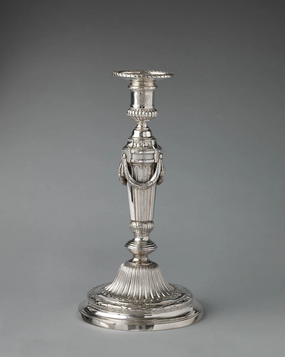 Candlestick (one of a set of eight) — Andrew Fogelberg
