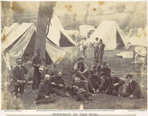 Group at Headquarters of the Army of the Potomac, Antietam, October 1862