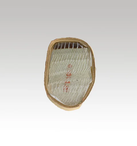 Glass network mosaic fragment