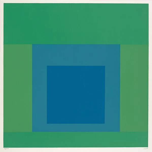 Untitled, from "Homage au Carré" — Josef Albers