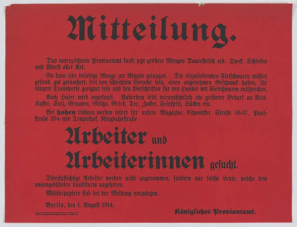 Mitteilung — Anonymous